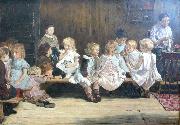 Max Liebermann Infants School in Amsterdam oil